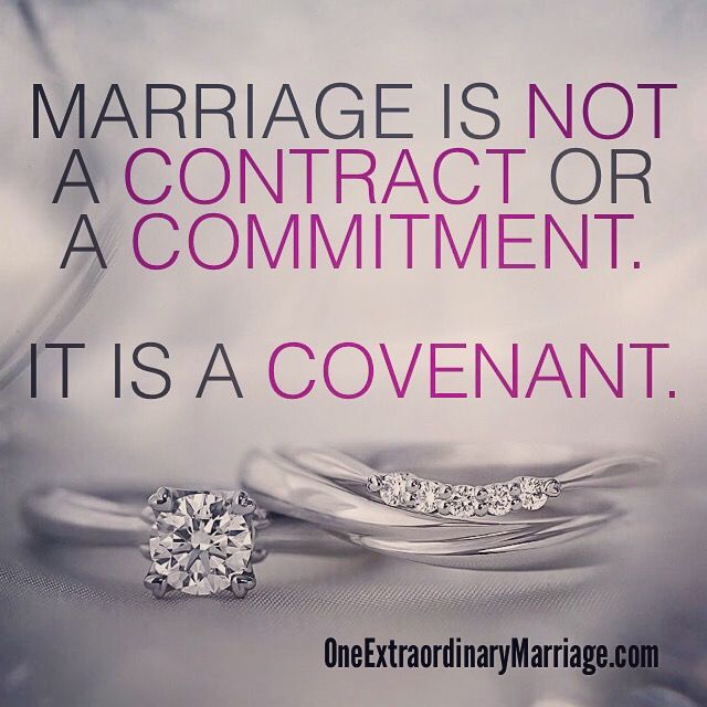 Detail Marriage Covenant Quotes Nomer 8