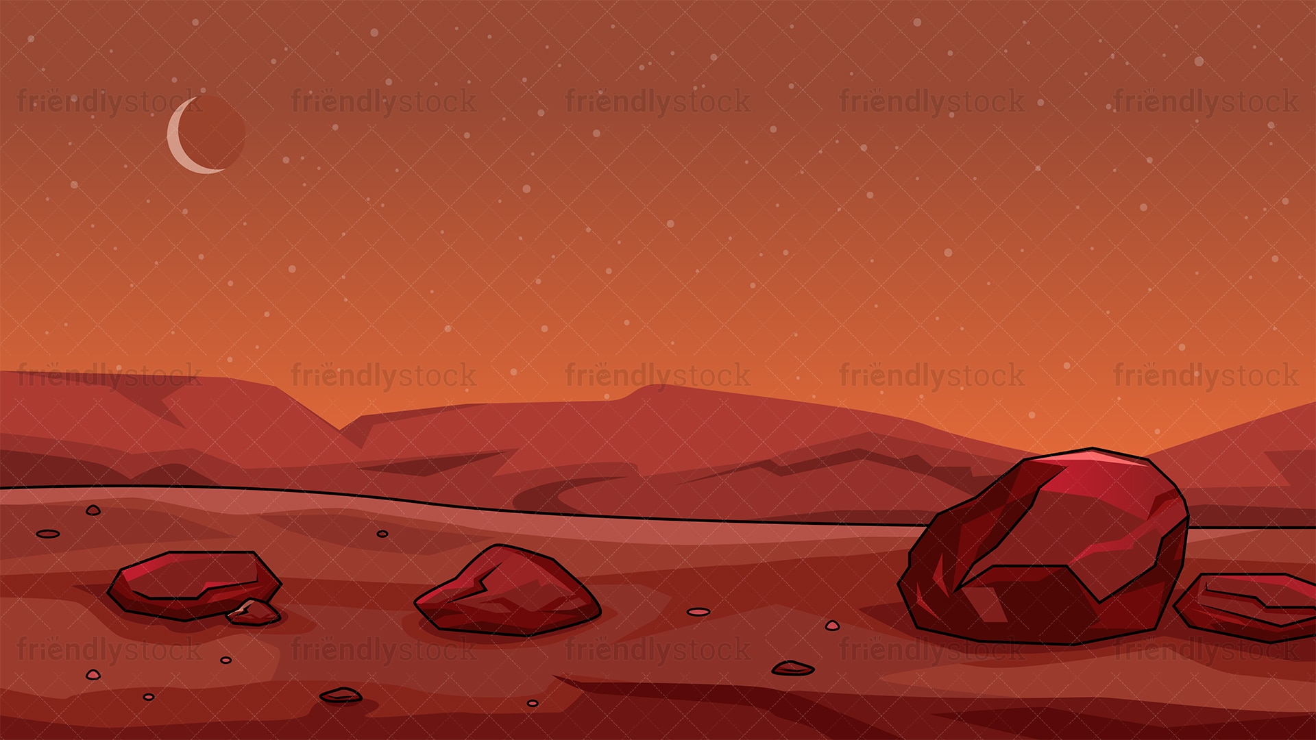 Detail Mars Background Nomer 4
