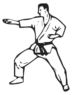 Detail Martial Arts Clip Art Free Nomer 15