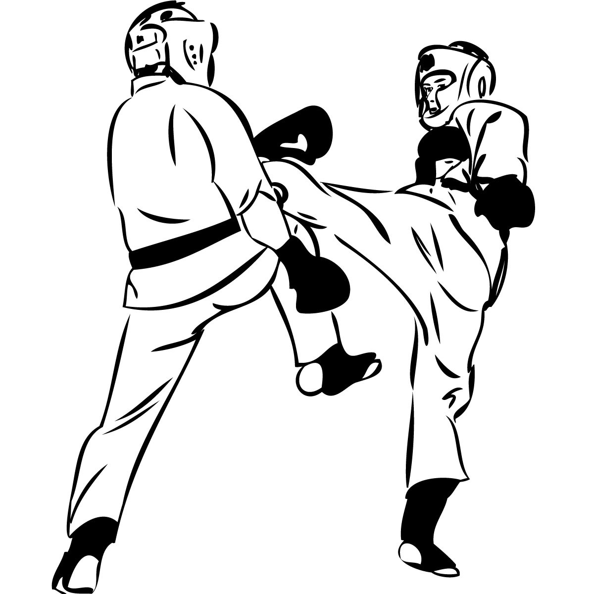 Detail Martial Arts Clip Art Free Nomer 34