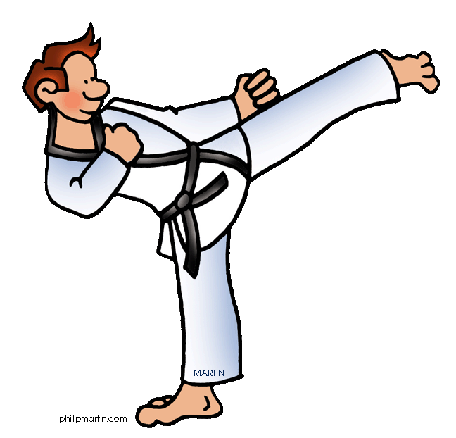 Detail Martial Arts Clip Art Free Nomer 4