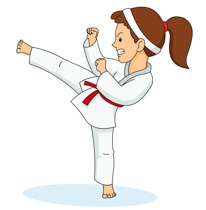 Detail Martial Arts Clip Art Free Nomer 5