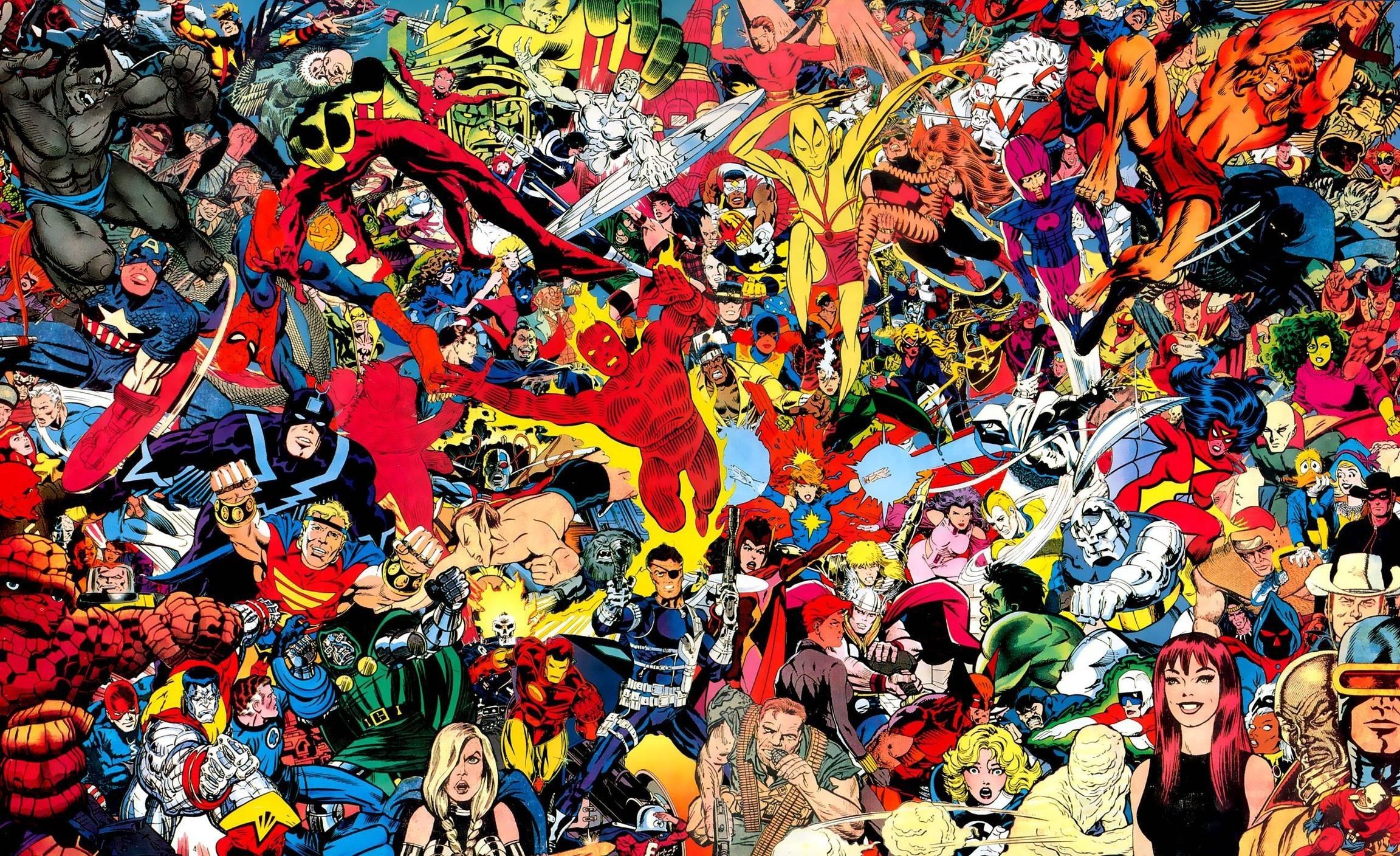 Detail Marvel Comic Wallpaper Nomer 3