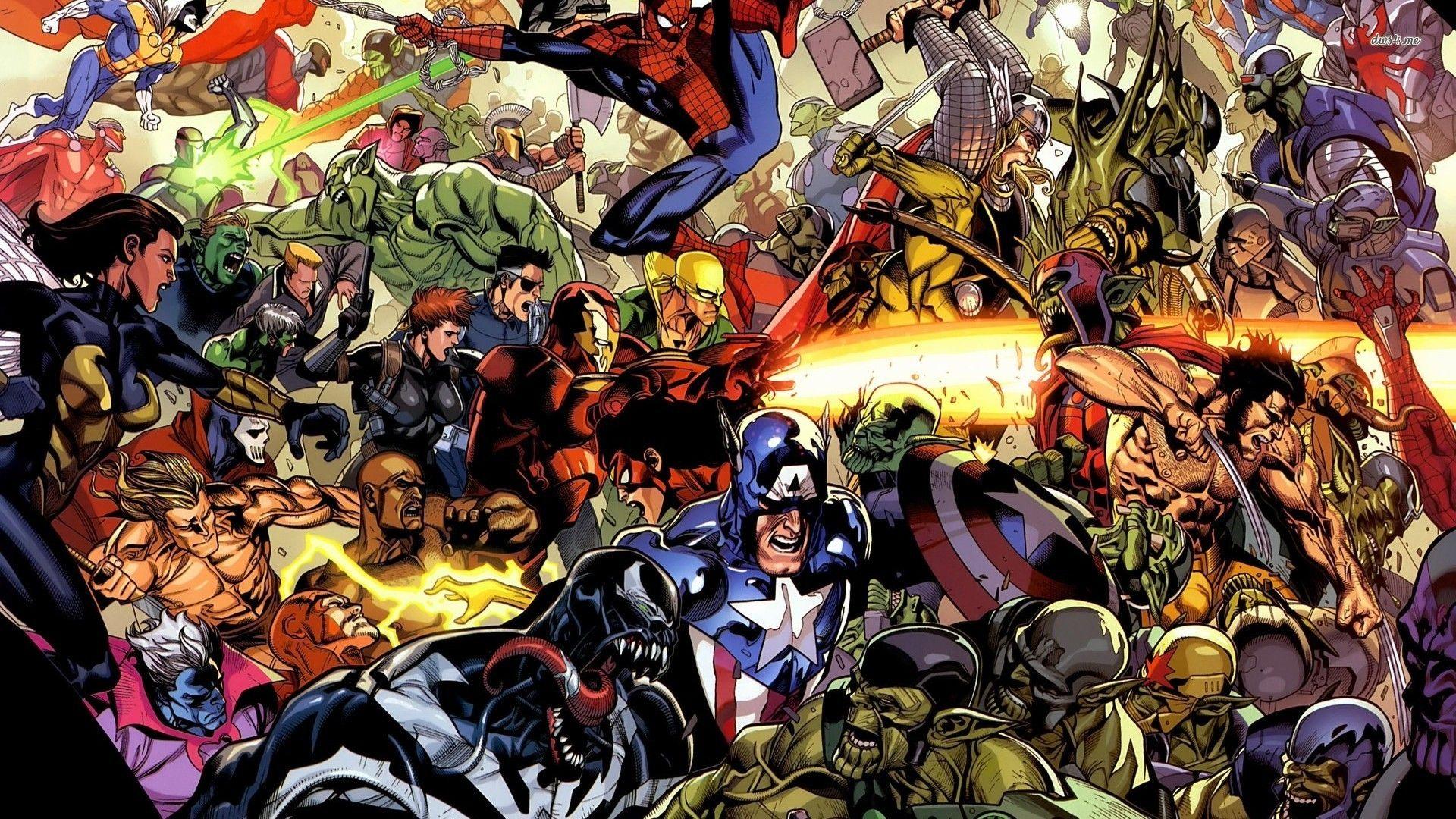 Detail Marvel Comic Wallpaper Nomer 7