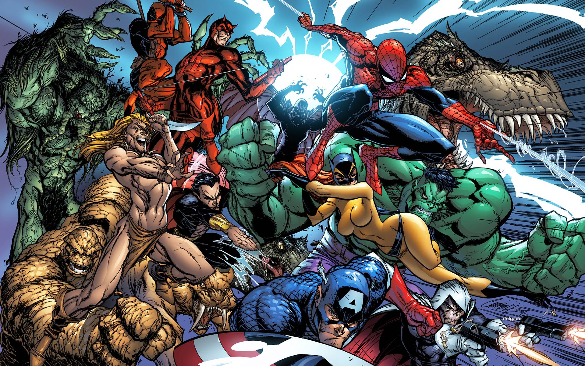 Detail Marvel Hd Wallpaper Nomer 34