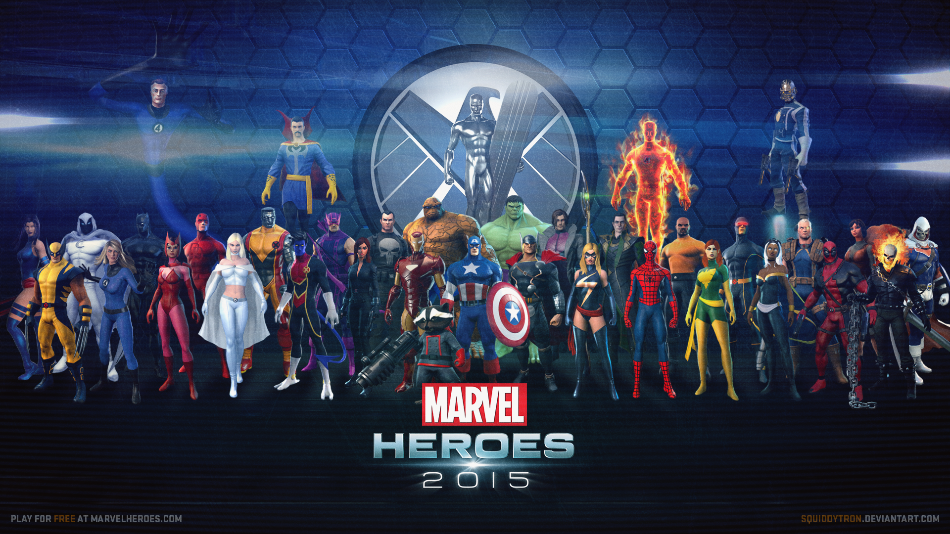 Detail Marvel Heroes Wallpaper Nomer 20