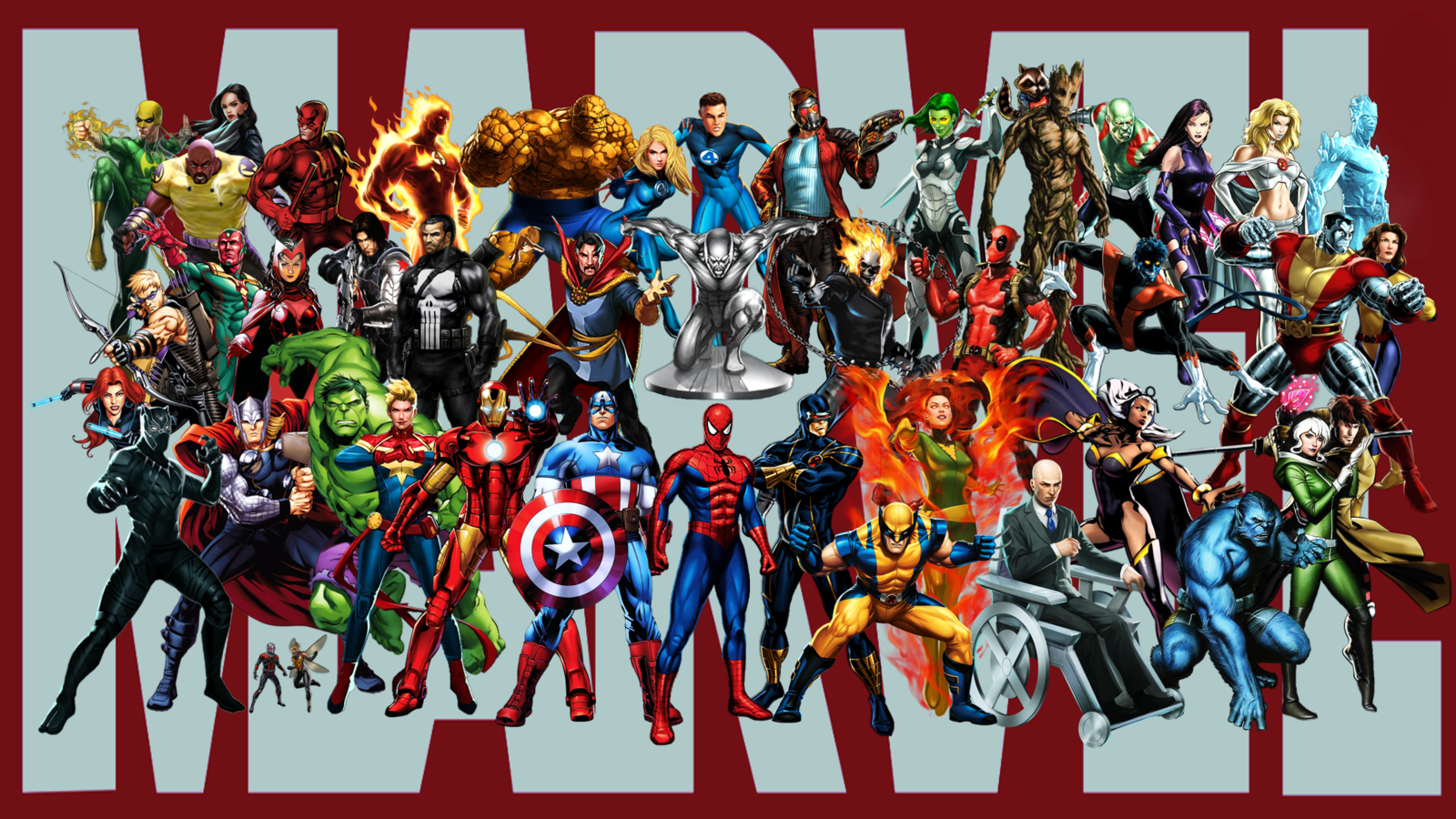 Detail Marvel Heroes Wallpaper Hd Nomer 13