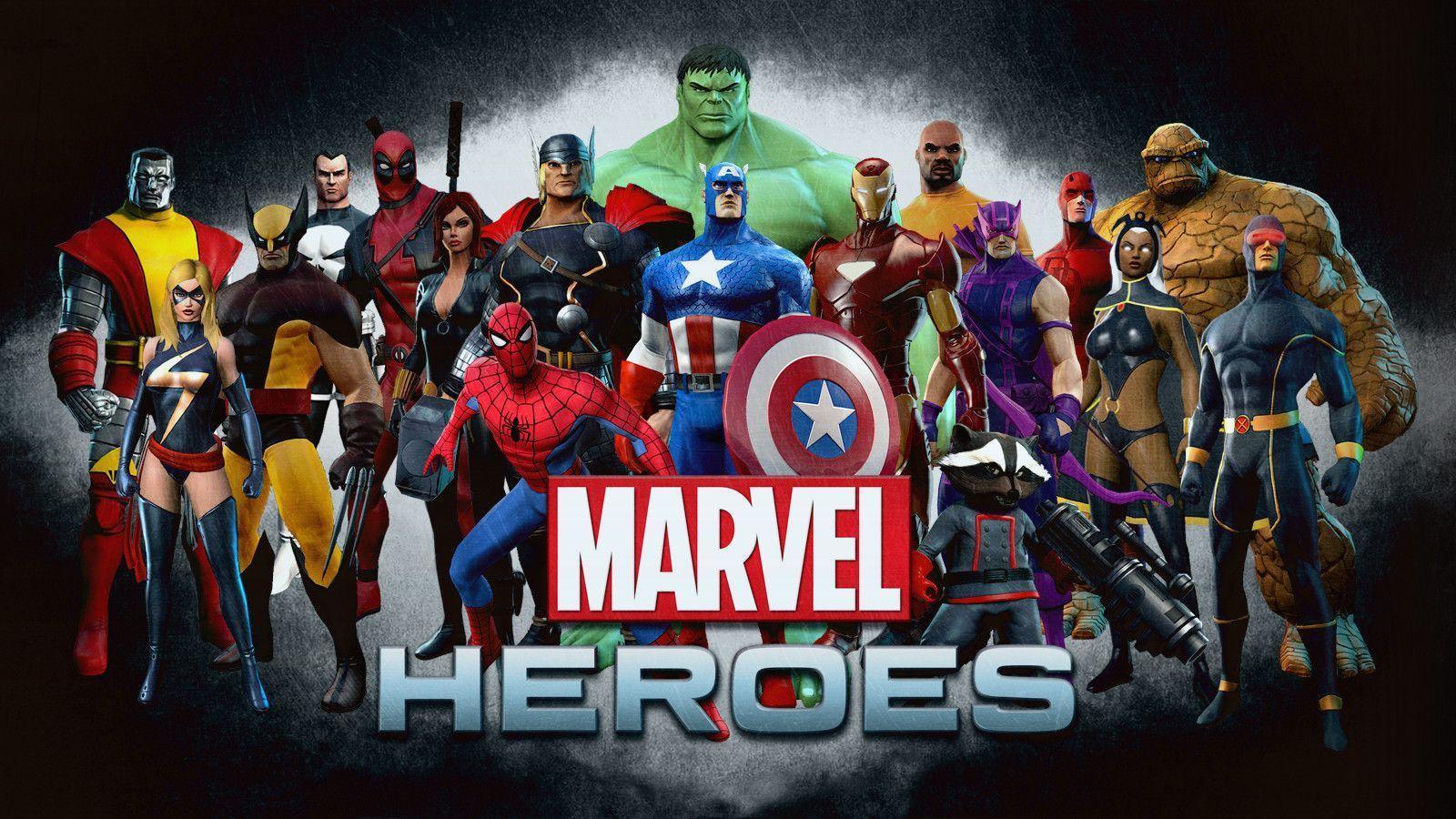 Detail Marvel Heroes Wallpaper Hd Nomer 5