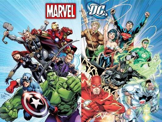 Detail Marvel Vs Dc Comics Nomer 13