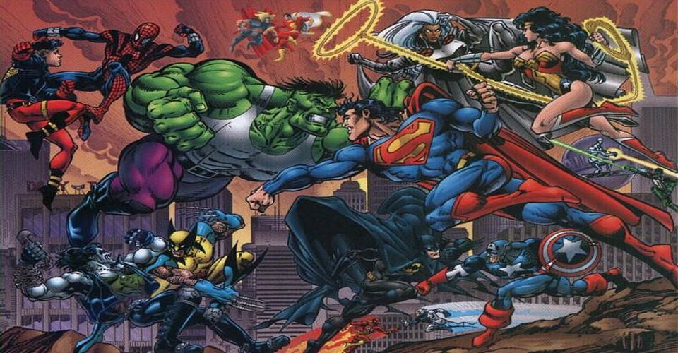 Detail Marvel Vs Dc Comics Nomer 32