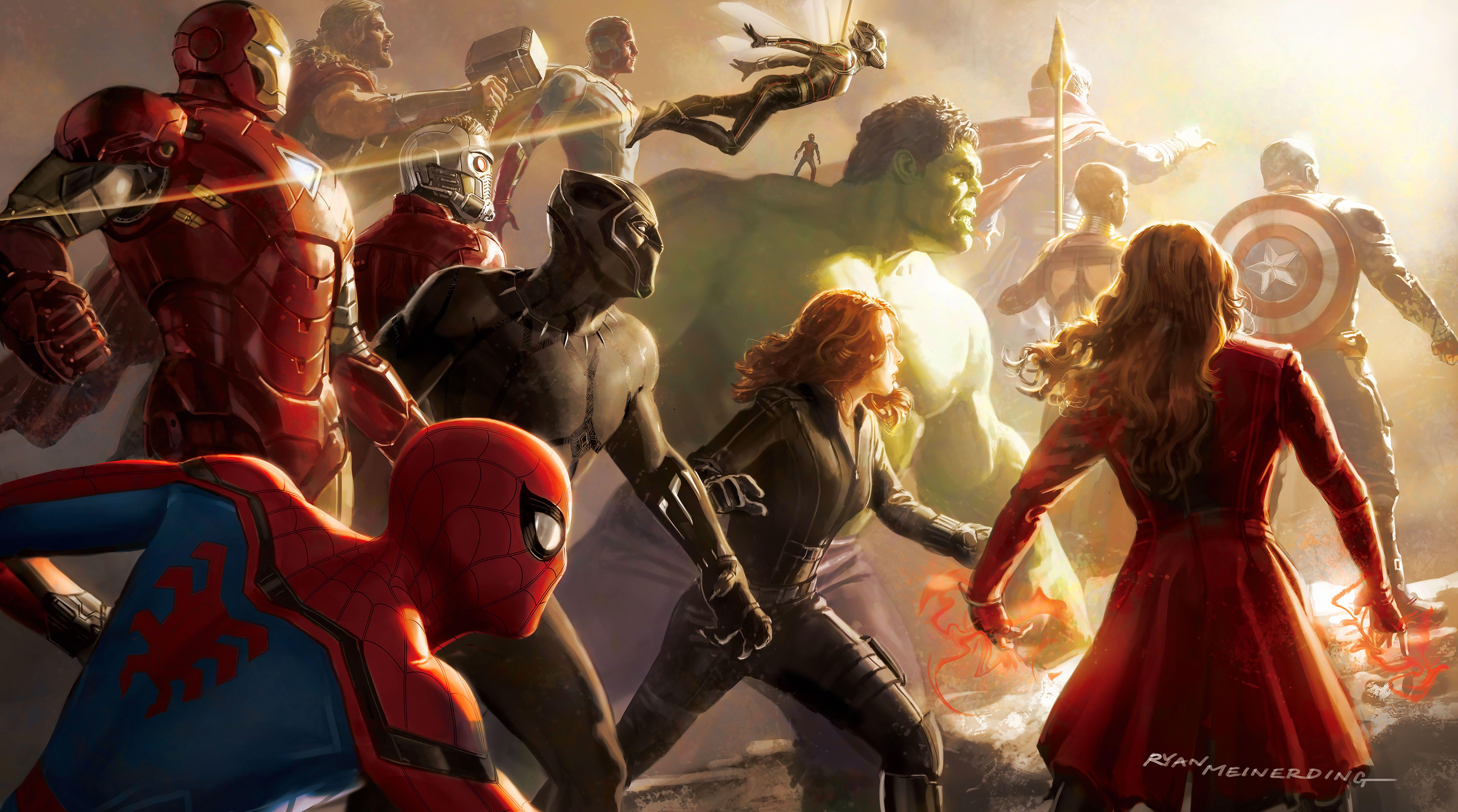 Detail Marvel Wallpaper 4k Nomer 9