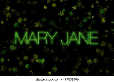 Detail Mary Jane Weed Wallpaper Nomer 11