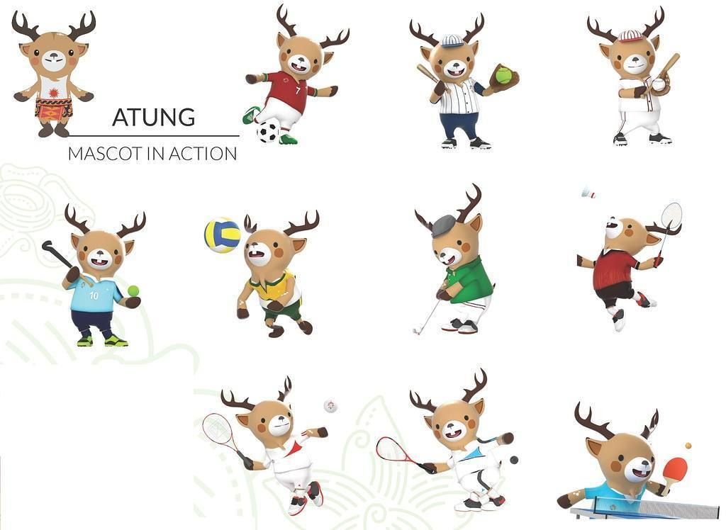 Detail Mascot Asian Games 2018 Vector Nomer 6