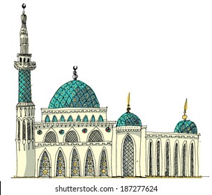 Detail Masjid Animation Nomer 28