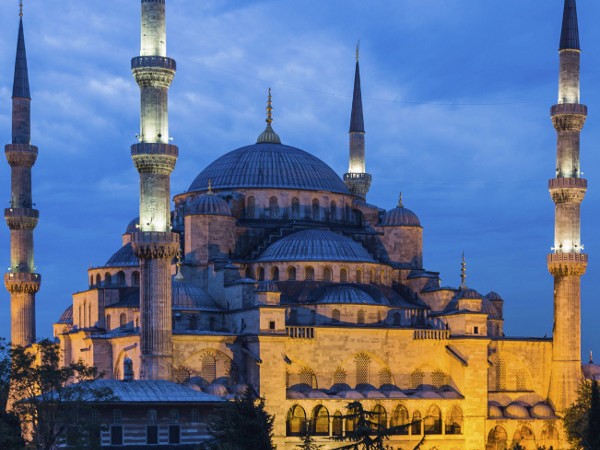 Detail Masjid Biru Turki Di Istanbul Nomer 8