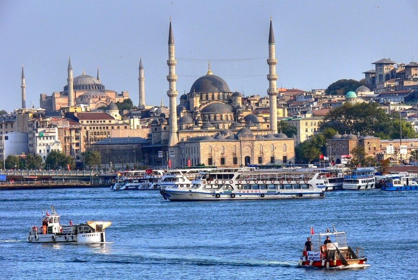 Detail Masjid Biru Turki Di Istanbul Nomer 12