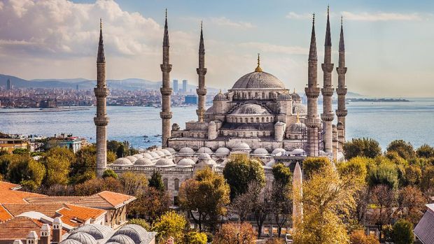 Detail Masjid Biru Turki Di Istanbul Nomer 15