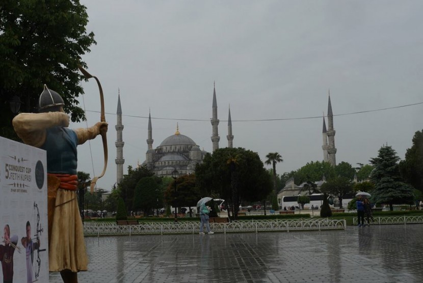 Detail Masjid Biru Turki Di Istanbul Nomer 31