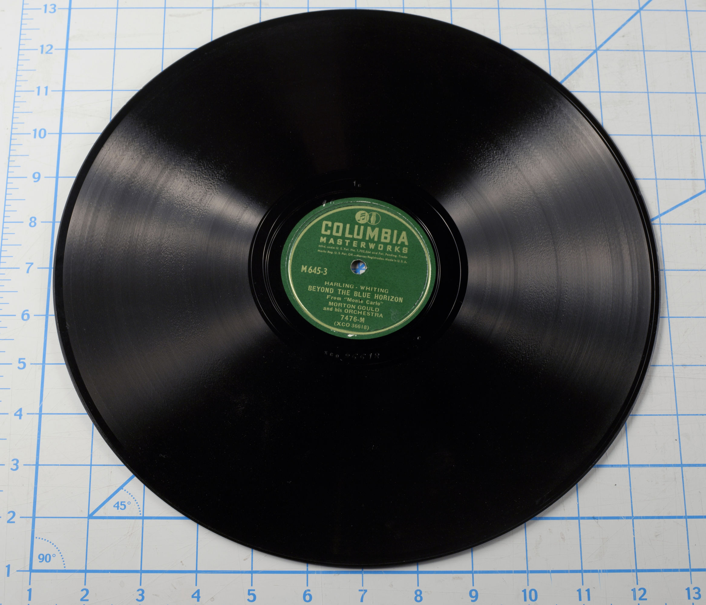Detail Phonograph Disk Nomer 6