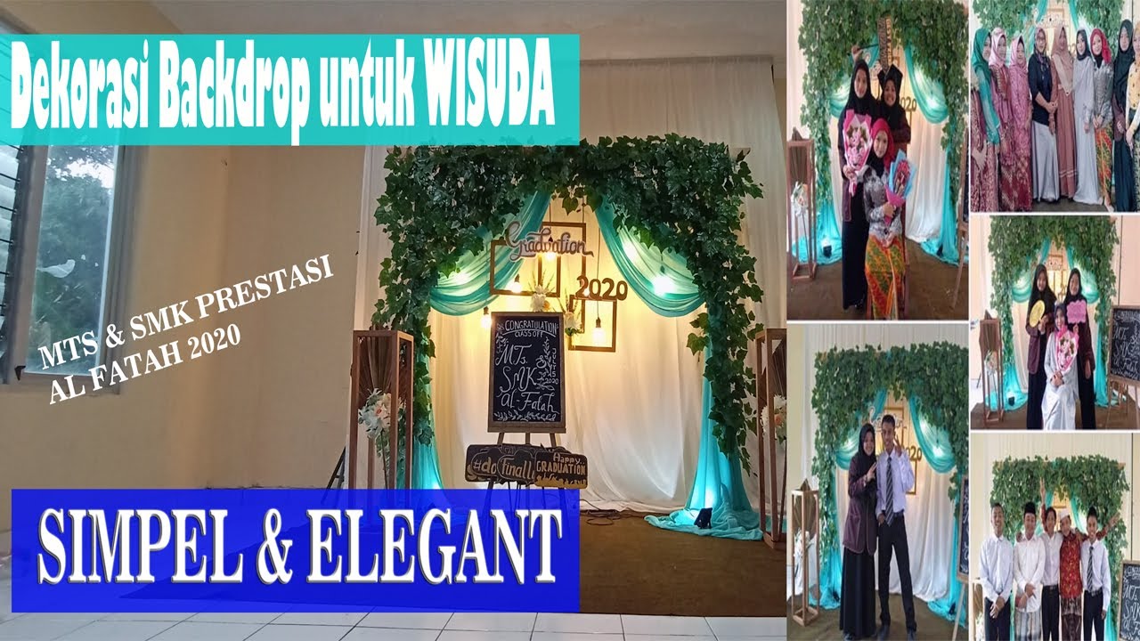 Detail Photo Booth Dekorasi Wisuda Sederhana Nomer 30