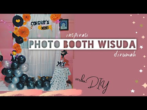 Detail Photo Booth Dekorasi Wisuda Sederhana Nomer 10