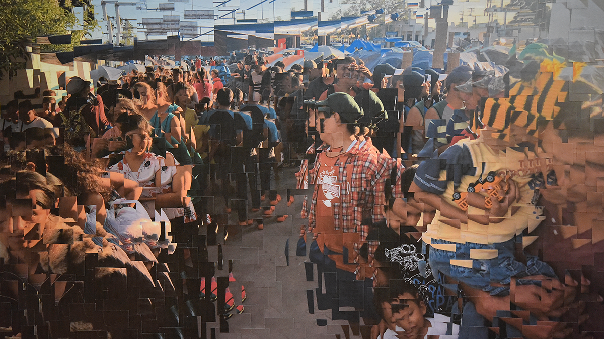 Detail Photo Of A Crowd Nomer 44