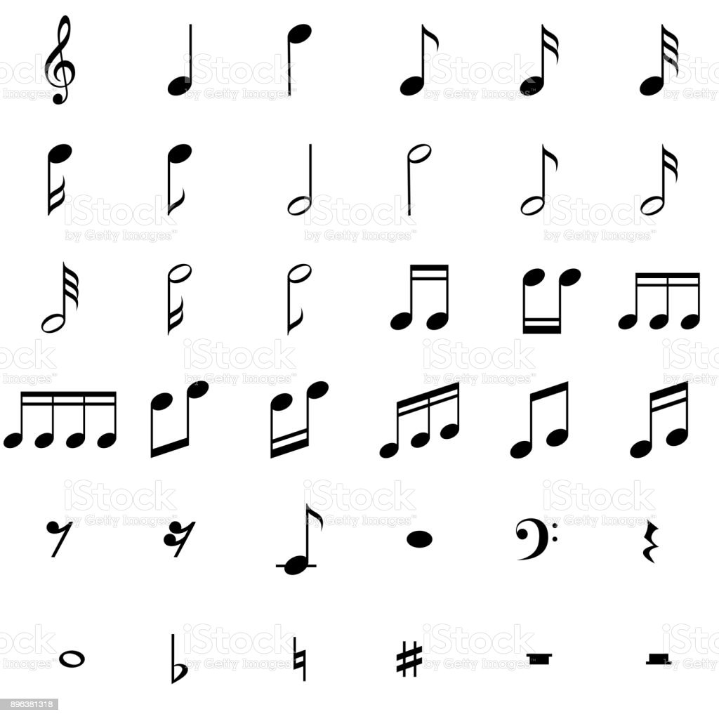 Detail Photo Of Musical Notes Nomer 58