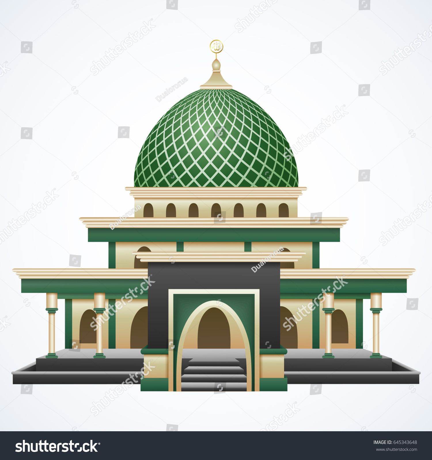 Detail Masjid Hijau Nomer 16