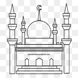 Detail Masjid Hitam Putih Nomer 28