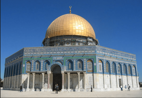 Detail Masjid Kubah Emas Palestina Nomer 37