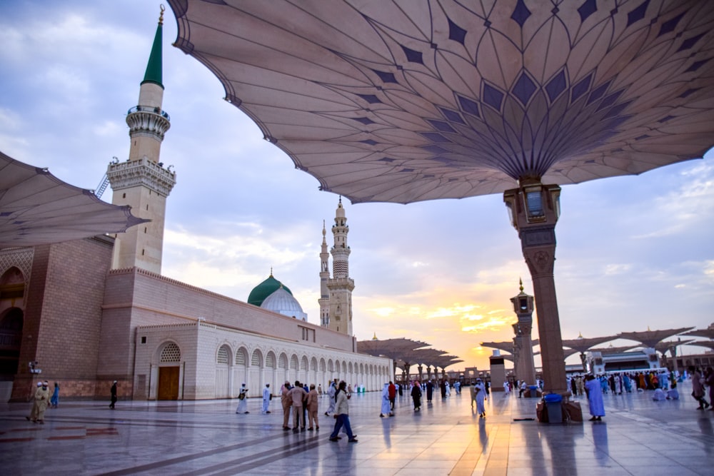 Detail Masjid Nabawi Background Nomer 18