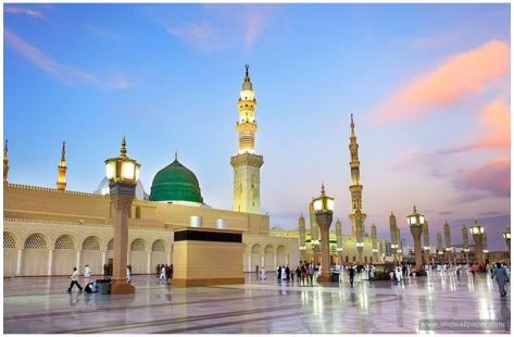 Detail Masjid Nabawi Background Nomer 19