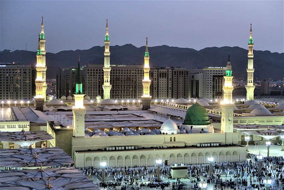 Detail Masjid Nabawi Background Nomer 41