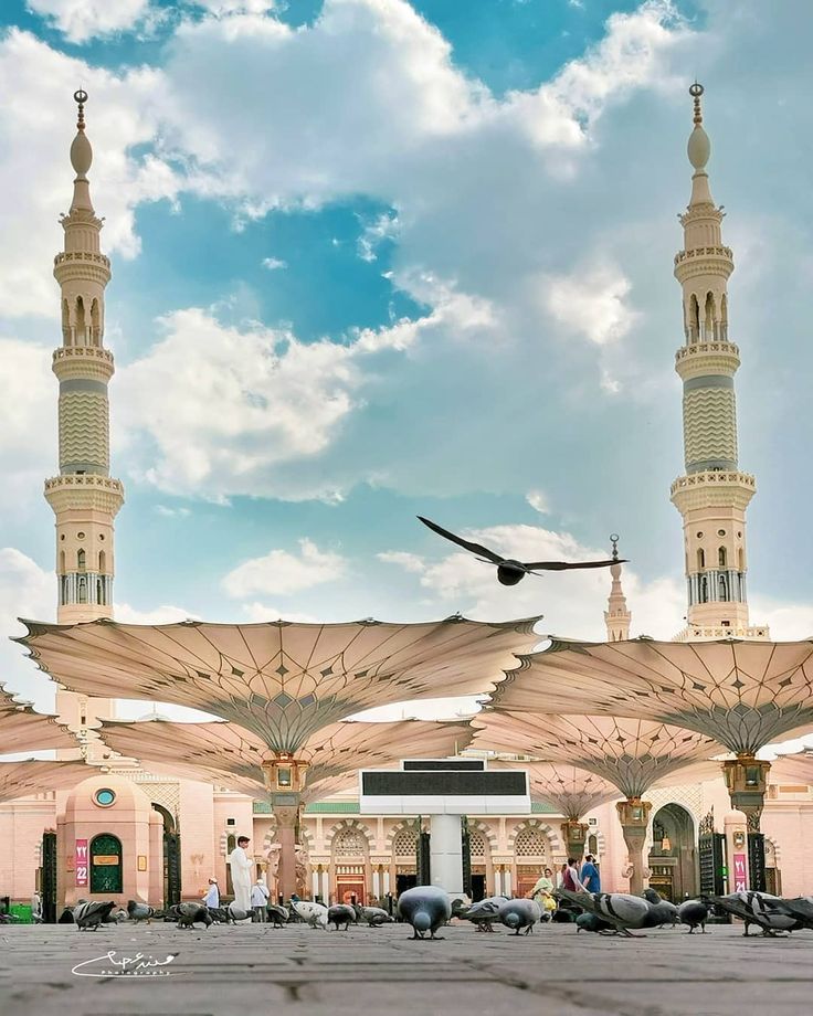 Detail Masjid Nabawi Background Nomer 46