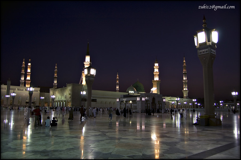 Detail Masjid Nabawi Malam Nomer 34