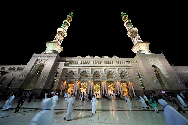 Detail Masjid Nabawi Malam Nomer 45