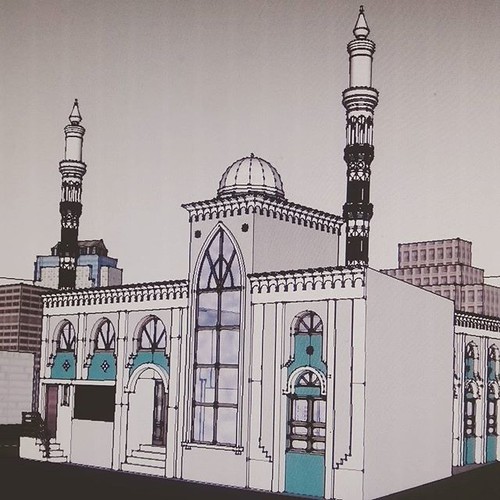 Detail Masjid Sketchup Nomer 36