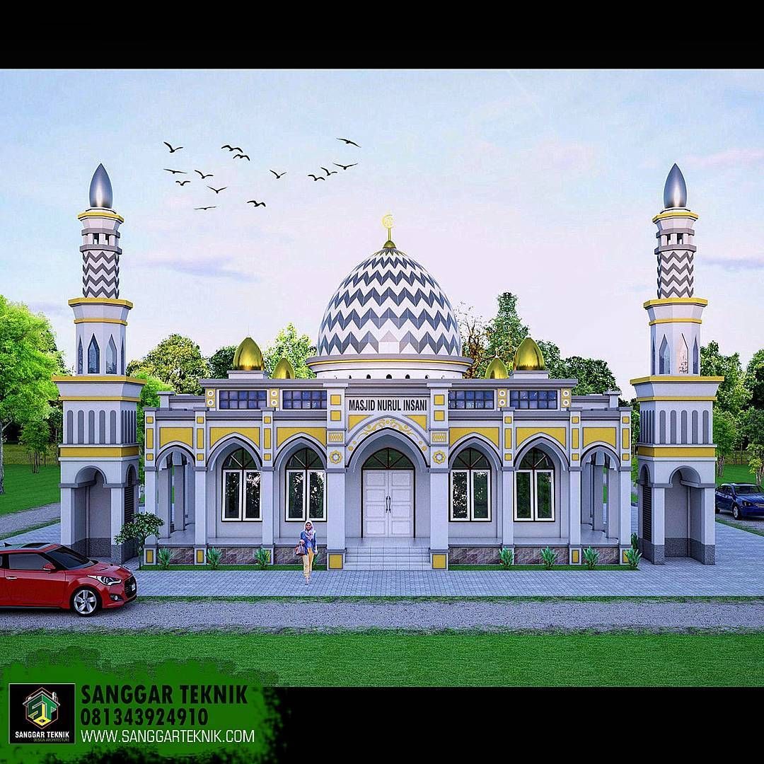 Detail Masjid Sketchup Nomer 40