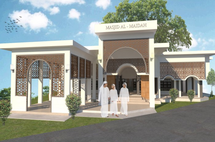 Detail Masjid Sketchup Nomer 47