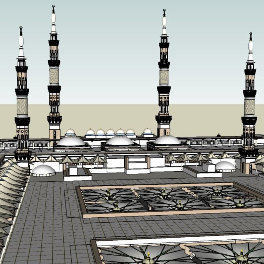 Detail Masjid Sketchup Nomer 50