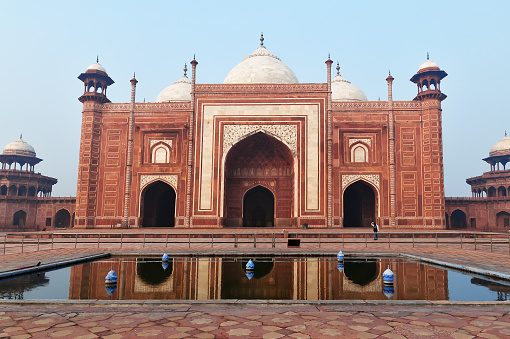 Detail Masjid Taj Mahal Nomer 9