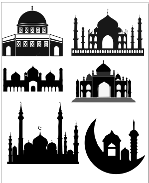 Detail Masjid Vector Corel Draw Nomer 5