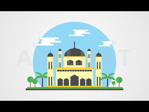 Detail Masjid Vector Corel Draw Nomer 49