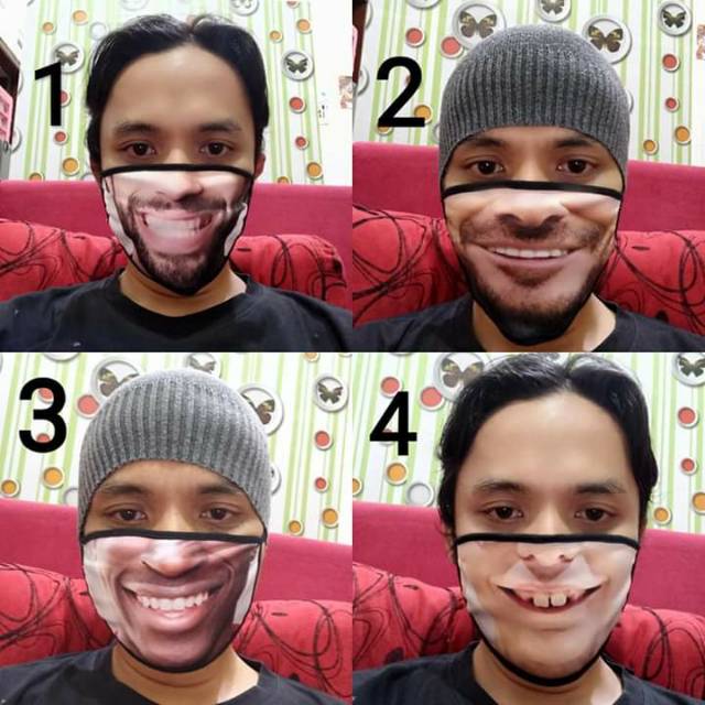 Detail Masker Bergambar Lucu Nomer 5