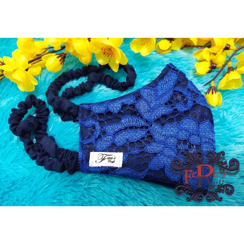 Detail Masker Biru Dongker Nomer 17