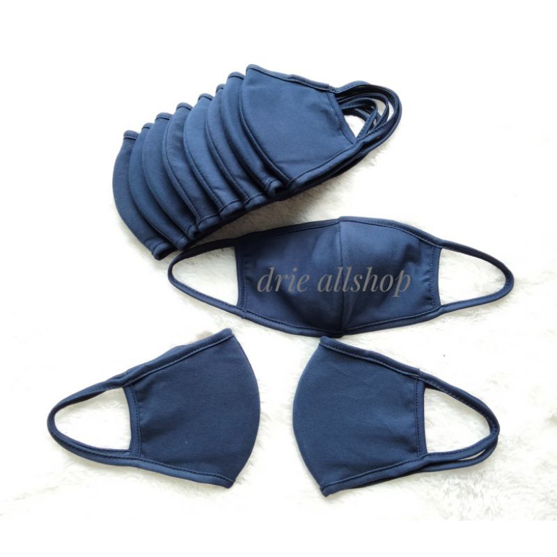 Detail Masker Biru Dongker Nomer 18