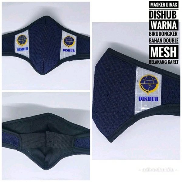 Detail Masker Biru Dongker Nomer 30