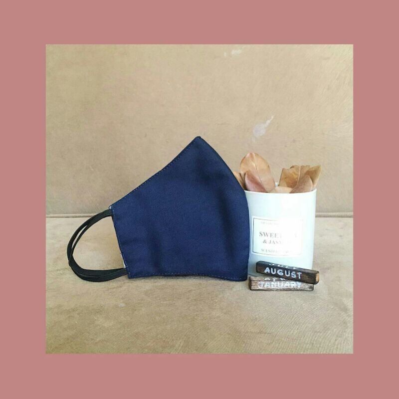 Detail Masker Biru Dongker Nomer 48