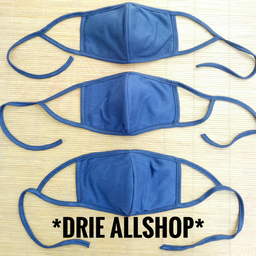 Detail Masker Biru Dongker Nomer 50