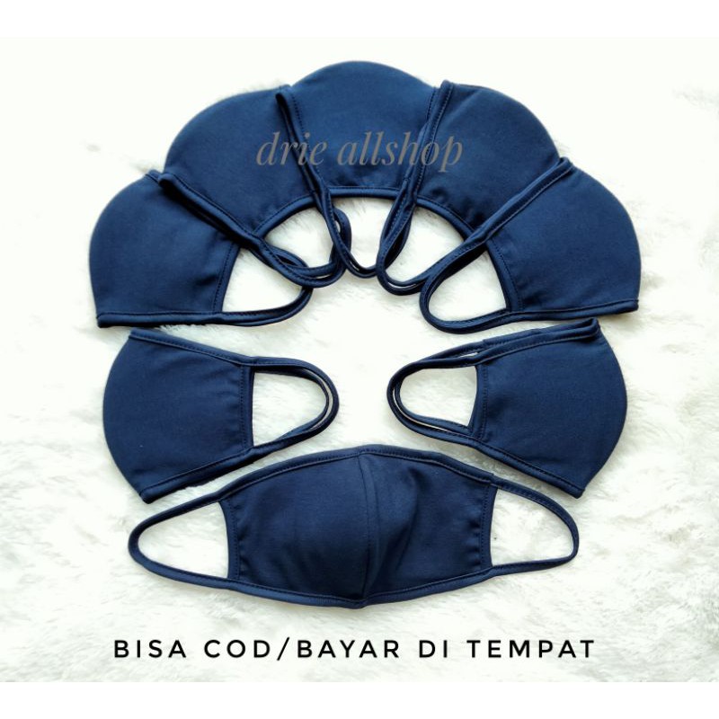 Detail Masker Biru Dongker Nomer 52